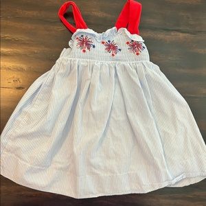 12 month Fireworks dress
